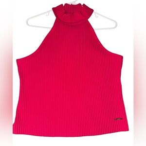 Marc New York Andrew Marc. Halter Top Pink. Sz large